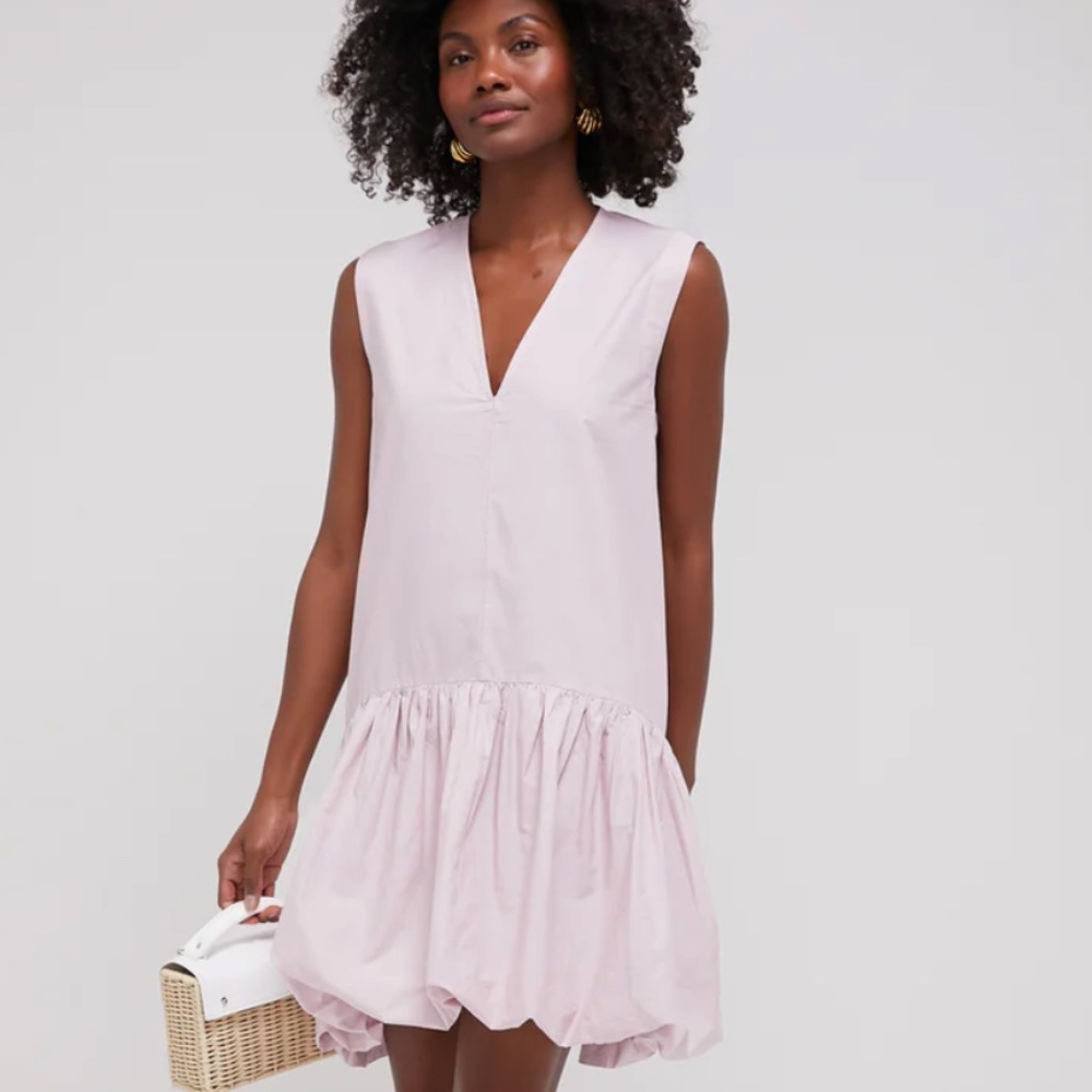 Sea NY Lilac Emmet Poplin Bubble Tank Dress Tuckernuck